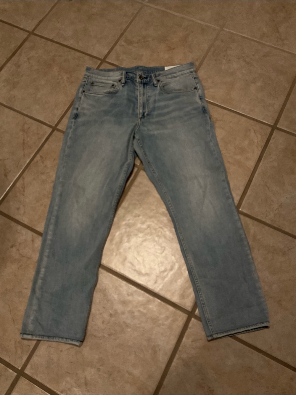 Rag & Bone Men's Fit 2 Slim Denim Blue Jeans Size 32 X 32 EUC